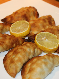 Una foto de Empanadillas árabes de guisantes