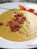 Sopa de guisantes (pea soup)
