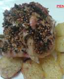 Codillo en salmuera con costra picante