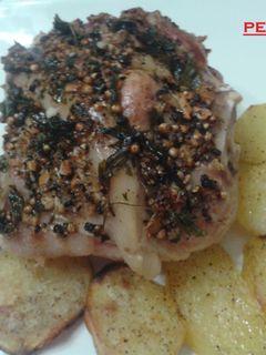 Una foto de Codillo en salmuera con costra picante