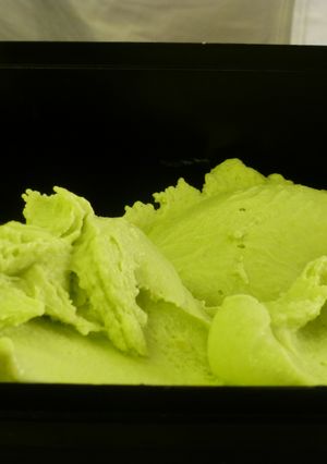 Una foto de Helado de aguacate