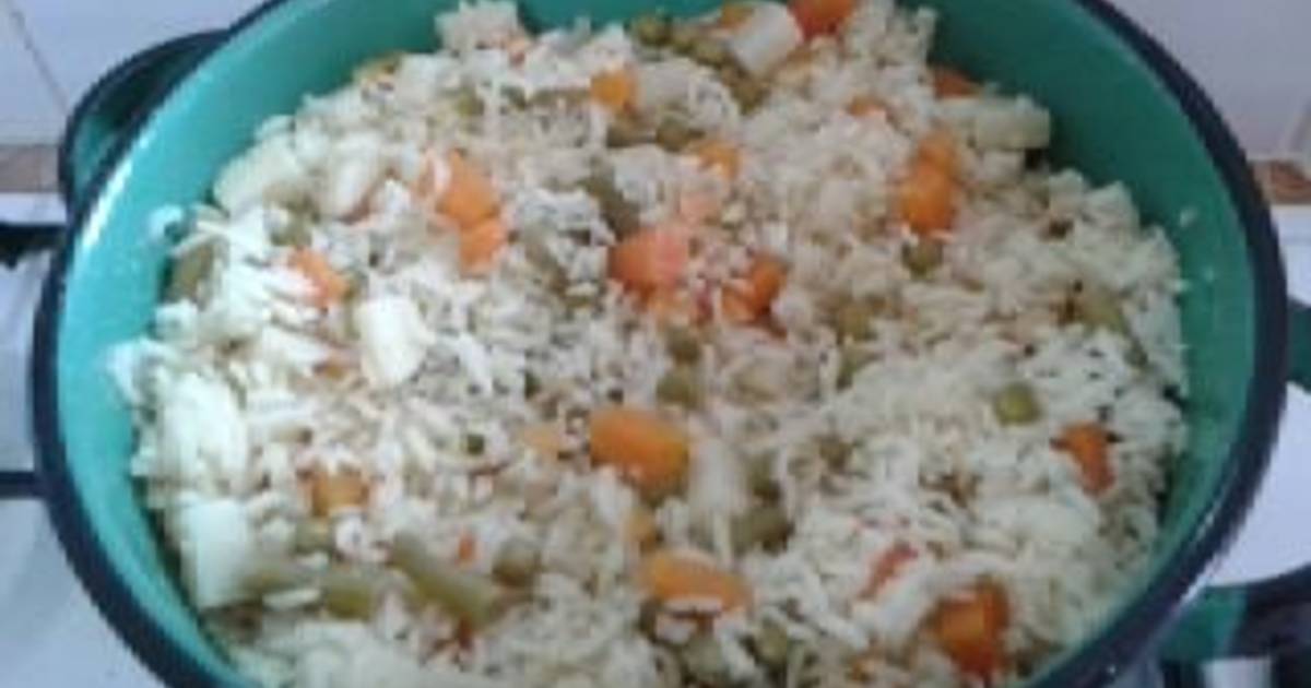 Arroz Blanco Con Verduras Receta De Jessi Jane Cookpad 3153