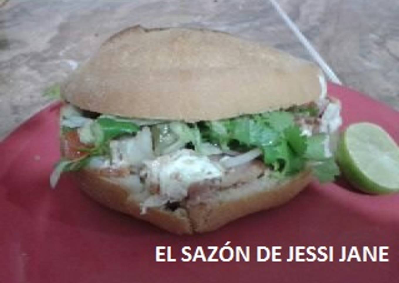 Torta de sobras de carnitas de cerdo