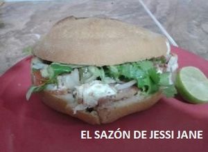 Una foto de Torta de sobras de carnitas de cerdo