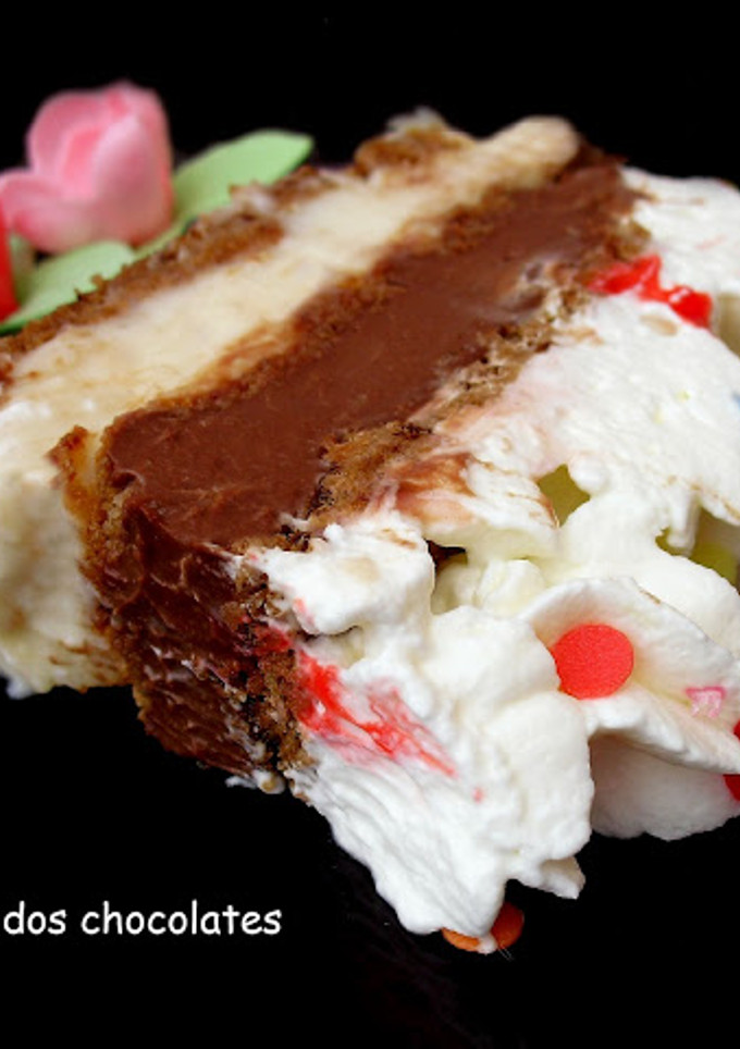 Una foto de Tarta 2 chocolates