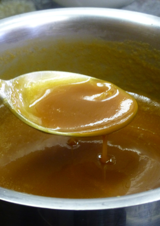 Una foto de Salsa de Toffe para helados