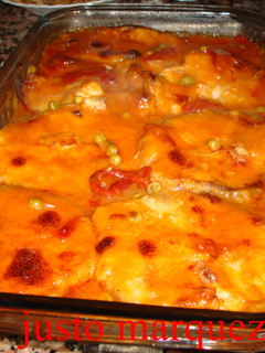 Una foto de Cazón al horno