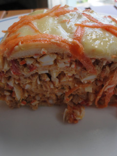 Una foto de Brazo de gitano con pan de molde