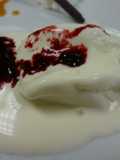 Salsa de frutos rojos para helados
