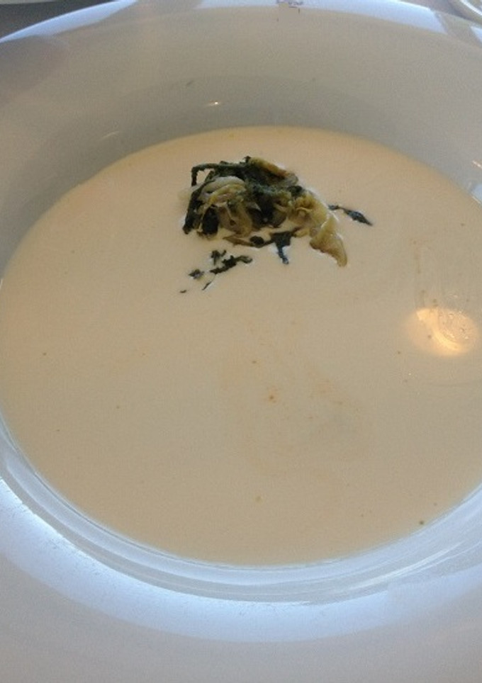 Una foto de Ajo Blanco Malagueño