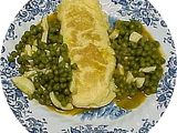 Albillas (Tortilla con guisantes)