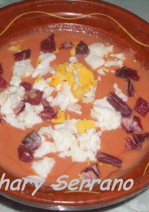 Una foto de Salmorejo