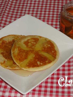 Una foto de Pancakes de manzana y canela
