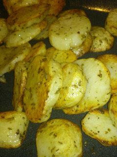 Una foto de Papas crocantes al horno