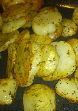 Una foto de Papas crocantes al horno