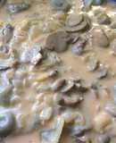 Salsa de hongos light con ghee