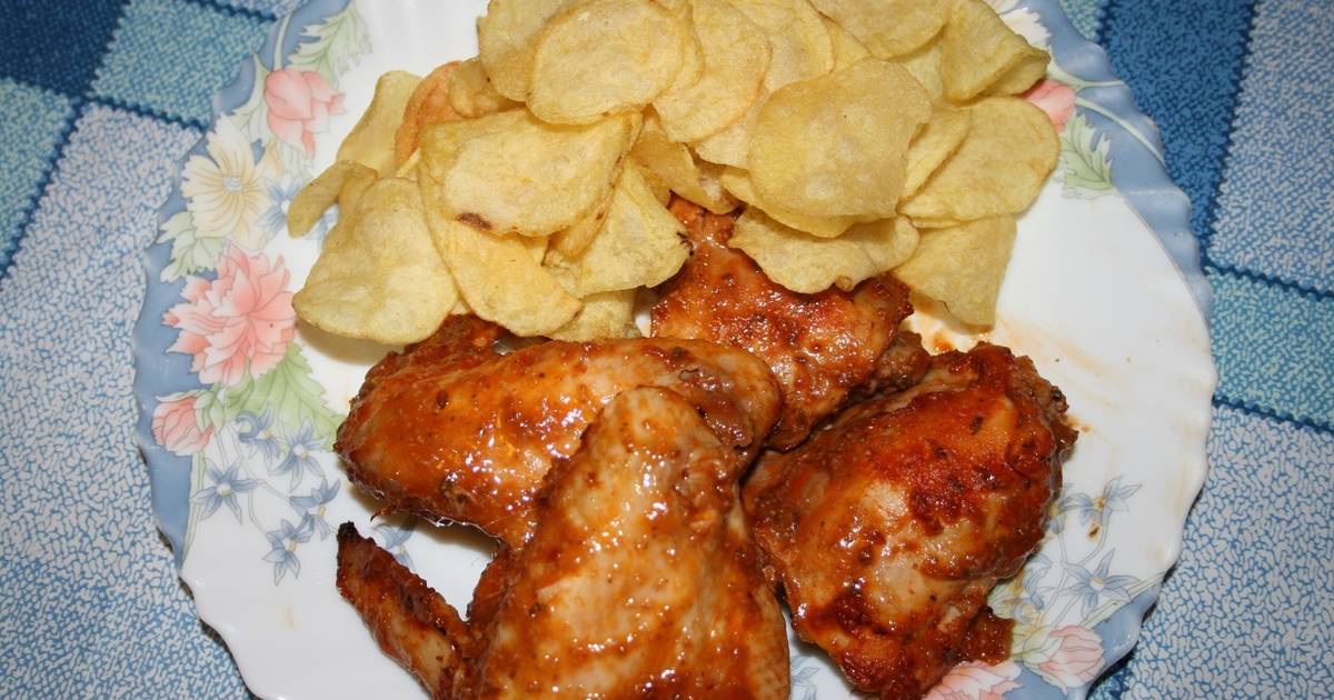Alitas de pollo picantes Receta de Maggie- Cookpad