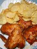 Alitas de pollo picantes