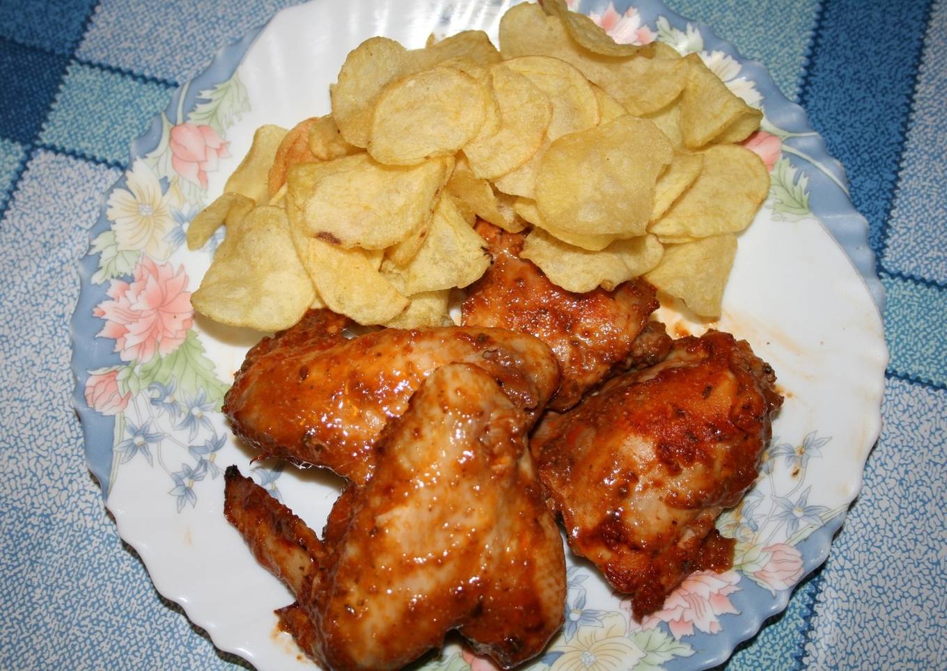 Alitas de pollo picantes