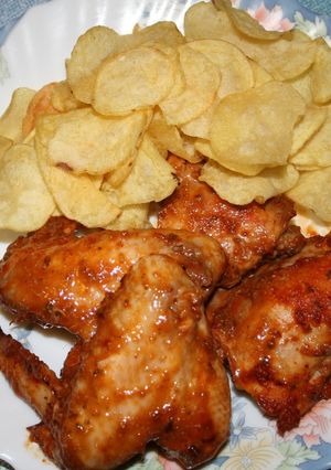 Una foto de Alitas de pollo picantes