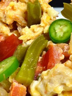 Una foto de Huevos estilo mexicano