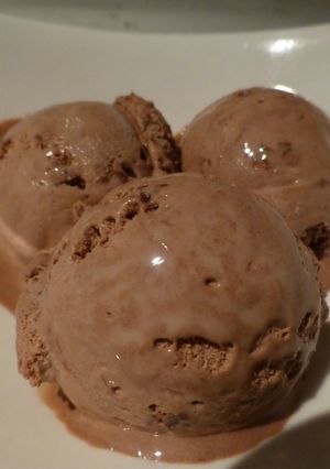 Una foto de Helado de chocolate para Carlos