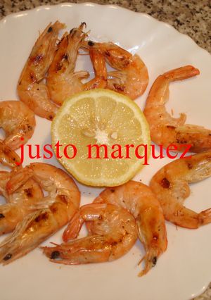 Una foto de Cómo hacer langostinos a la plancha