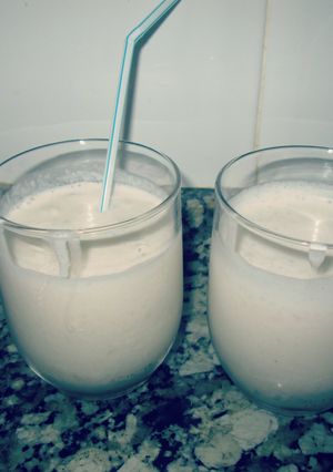 Una foto de Piña colada casera