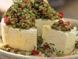 Queso y hongos al horno