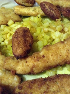 Una foto de Solomillo de pollo empanado