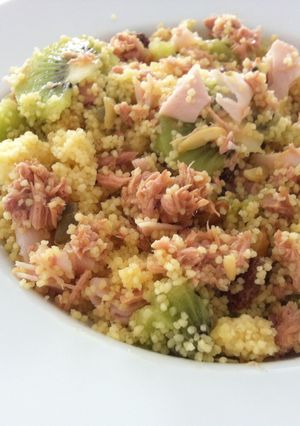Una foto de Ensalada de couscous en 10 minutos