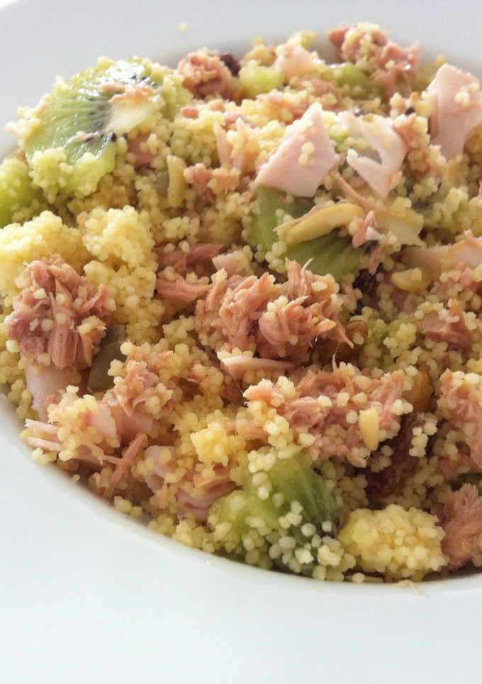 Una foto de Ensalada de couscous en 10 minutos