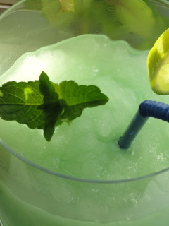 Una foto de Sorbete de mojito cubano