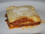 Lasagna de carne