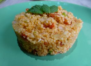 Una foto de Ensalada tabulé de hortalizas