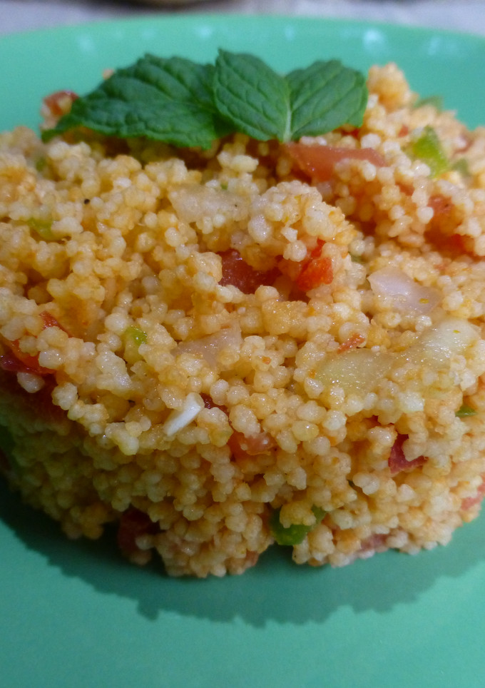 Una foto de Ensalada tabulé de hortalizas