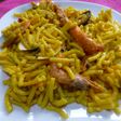 Fideua de marisco fácil