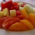 Desayuno fruta variada