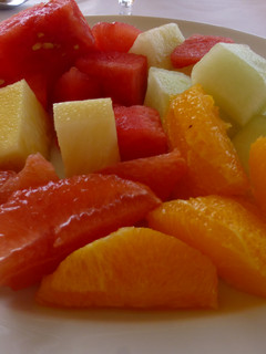Una foto de Desayuno fruta variada