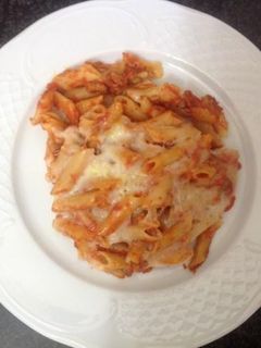 Una foto de Macarrones con pinchos sin Agua AMC