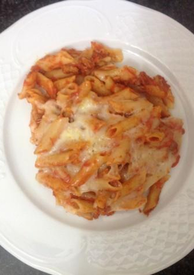 Una foto de Macarrones con pinchos sin Agua AMC