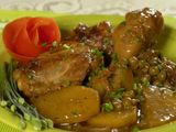 Pollo al disco de arado