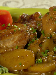 Una foto de Pollo al disco de arado