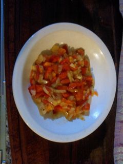 Una foto de Salsa criolla caliente