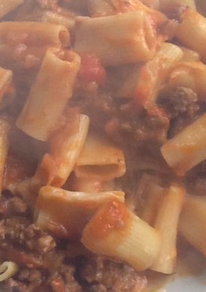 Una foto de Rigatoni a la cerdeña