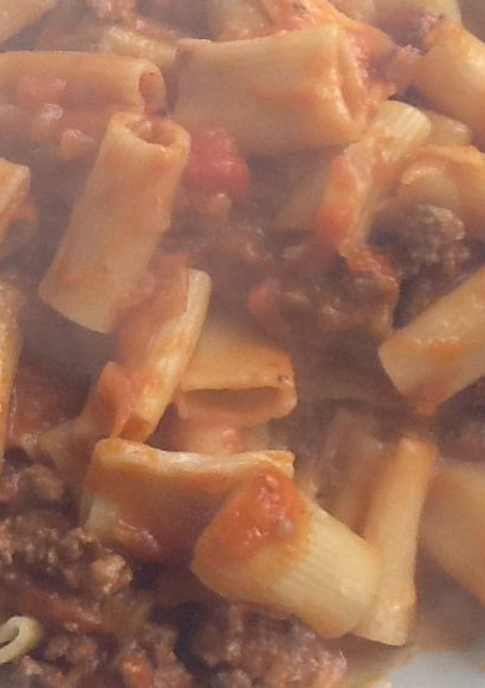 Una foto de Rigatoni a la cerdeña