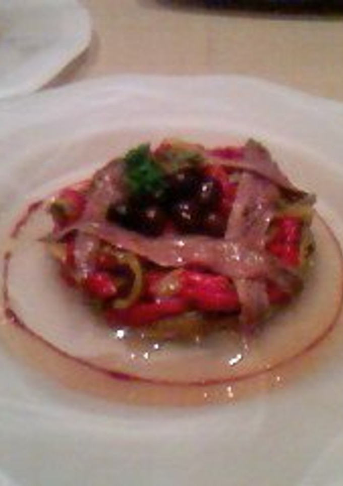 Una foto de Ensalada de Pimientos y Anchoas