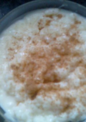 Una foto de Arroz con leche y canela