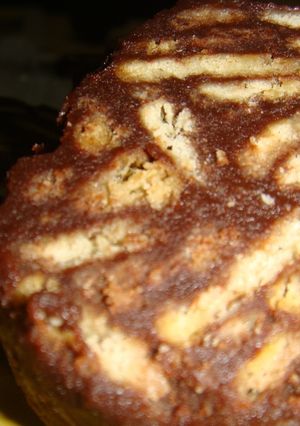 Una foto de Salchichón de chocolate