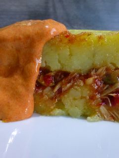 Una foto de Pastel de patata y atún de la abuela Paca